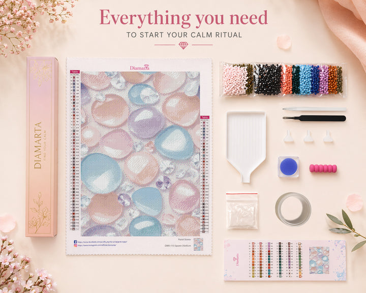 Pastel Stones